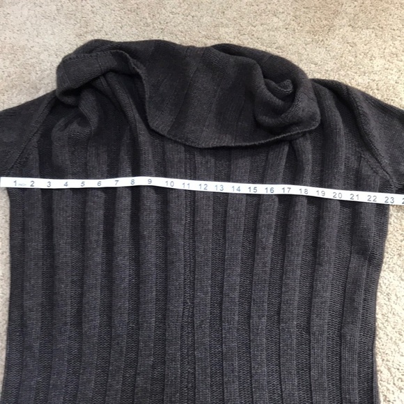 NWT! Ann Taylor Large brown cowl neck sweater . - Picture 7 of 8